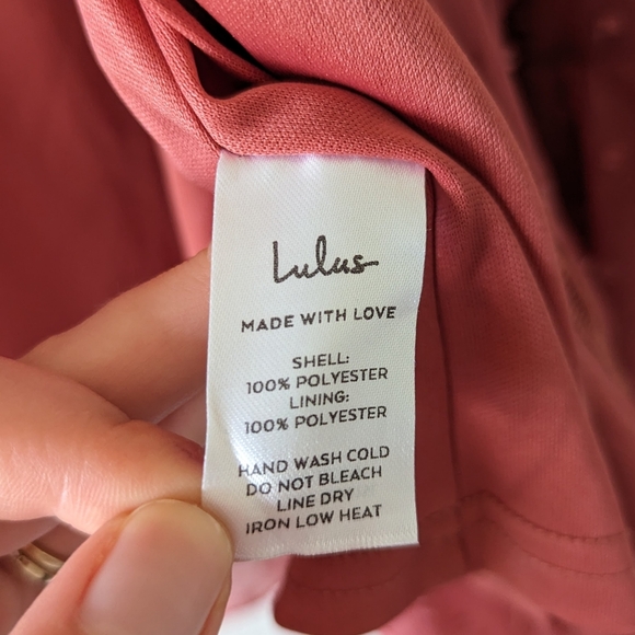 Lulu's Next to You Midi Dress in Rusty Rose Size M - Picture 8 of 9